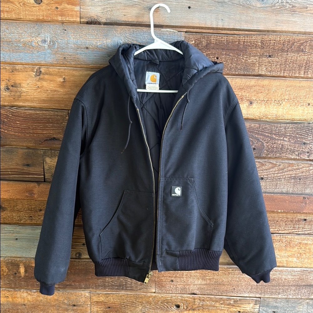 Carhartt Black Hooded Jacket